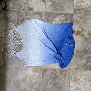 AE ombre strappy tank top NWOT